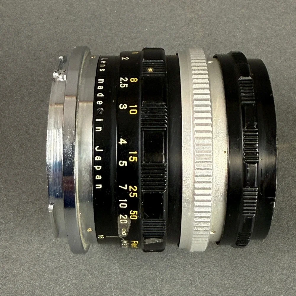 Yashica Super Yashinon-R 35mm f2.8 Lens Yashica Pentamatic lens mount
